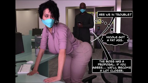 THICK Cheating Wife Receives BBC Behind Suspicious Husbands Back (3D Comic)