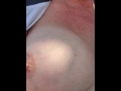 Freeway titty show! - Screenshot 13 of 16 - Big Tits Milf