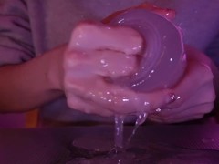 【ASMR】溢れ出る汁を押し戻しながらくちゅくちゅ🧡 - Screenshot 1 of 16 - Erotic Audio