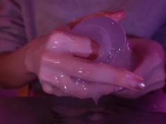 【ASMR】溢れ出る汁を押し戻しながらくちゅくちゅ🧡 - Screenshot 10 of 16 - くちゅ