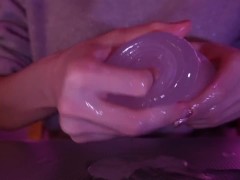 【ASMR】溢れ出る汁を押し戻しながらくちゅくちゅ🧡 - Screenshot 3 of 16 - Pornohub