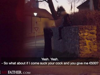 Big ass big tits chubby British blonde deep blojob and hardcore fuck in van screenshot number 2