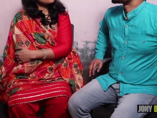 Sexy Schoonmoeder Geneukt in De Kont Door Toekomstige Schoonzoon, Vuile Praat in Duidelijke Hindi Audio
