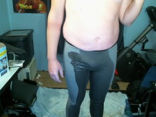 Soaking my already wet leggings in even more Pee