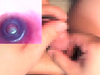 【閲覧注意】尿道探検3　射精オーガズム時の尿道内部の様子