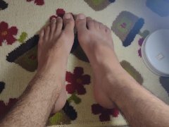 Me Worshiping my hot feets