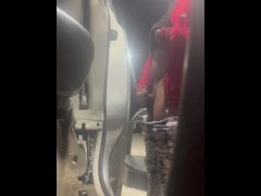 BUSTIN at gas station