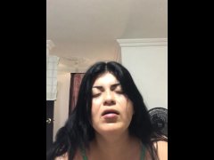 My sister-in-law's bitch sends videos to her lover when she is with my brother