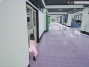 Preview 1 of Naked Risk 3D [Hentai game PornPlay ] Exhibition simulation in public building