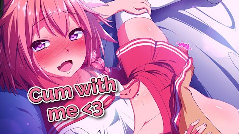 [Hentai JOI Teaser] Masturbating with Astolfo, Your Personal Femboy! JOI [Edging] [Countdown] [Blowj