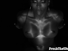 Ebony Trans Porschia Munroe Teases Herself Slowly And Gently - Screenshot 14 of 16 - Erotic