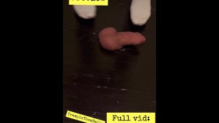 Polla pisoteando calcetines / Cockbox / ballbusting
