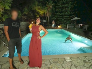 Kinky Cumshot Party in the Porno Villa! my Asshole is for Everyone! Free Choice of Hole!