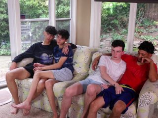 NastyTwinks - Bottom Traders - Hot twinks fuck raw, trading bottoms, facial