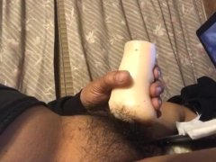 It’s a gangbang with Ella Manuela and farms is while watching porn