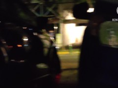 Going outside my home with a dancing dildo up inside my sissy ass