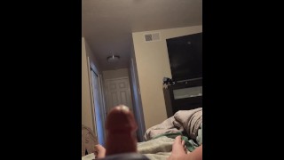 Vibrador me hace ooze cum primer plano