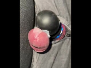 Ruined Orgasm (Vibrator on Dick)