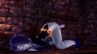 Rabe nimmt einen Dildo | Teen Titans Porno-Parodie