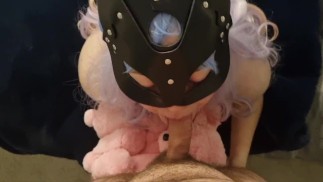 Sloppy Blowjob in Teddybear Slippers (Preview)