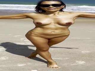 Просыпаться обнаженной на пляже! Только болельщики @Appleliu-76