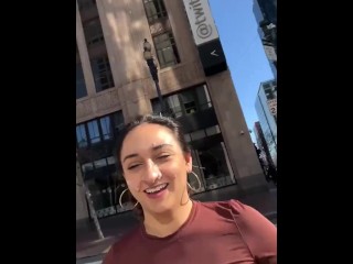 Twitter employee gets fired for doing a Cumwalk in front of Twitter HQ