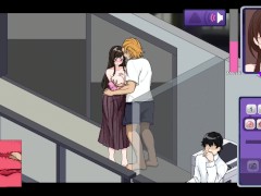Ntraholic[Tiramisu]Game-NTR Legend secretly caressed his wife's breasts while her husband smokes