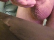 Preview 6 of LARGE COCK Makes a BIG CUM Mess for You To Lick Up!