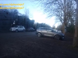 Fucking in my Friends Car while we Wait