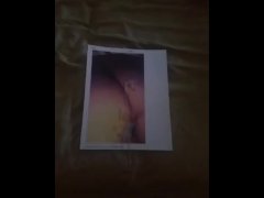 got so horned up to jackoff with a pussy picture and shoot a big load!