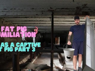 Fat Humiliation - Life as a Slave Fat Pig Part 3