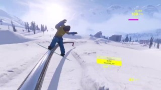jeu ski de neige