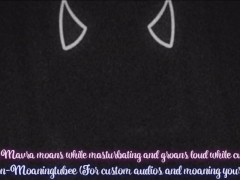 (M4 FEMALE) Daddy Mavra moans while masturbating and groans loudly while cumming. - Screenshot 2 of 16 - Male Orgasm