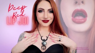 Deep Red Lips JOI Kostenlose Vorschau