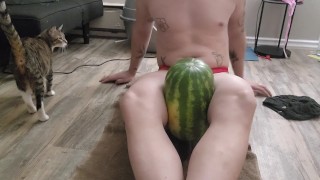 Watermeloen verpletteren