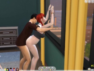Los Sims Ep. 2 Hermanastro Se Folla a Hermanastra Embarazada