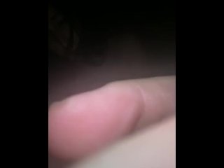 Young dumb slut plays with hard dick