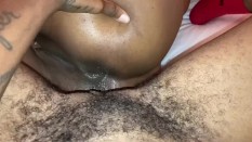 Ebony Tribbing orgasm