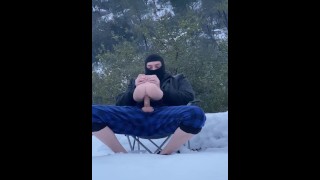 Tight Flesh Light Ride In The Snowy Mountains