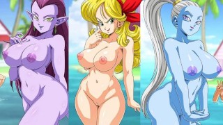 Dragonball Babes Parte 1 para Jizz Tribute