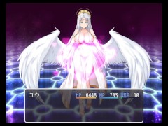 【#57 同人エロゲー アルフィミアの塔(製品版)実況動画】性悪爆乳女神の罵倒パイズリで顔射してしまい・・・(巨乳・爆乳ファンタジー抜きゲー) Hentai game motion anime 7/16