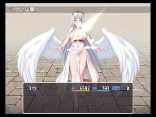 【#57 同人エロゲー アルフィミアの塔(製品版)実況動画】性悪爆乳女神の罵倒パイズリで顔射してしまい・・・(巨乳・爆乳ファンタジー抜きゲー) Hentai game motion anime