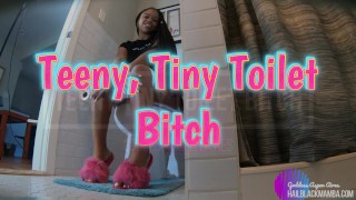 Teeny, Tiny Toilet Bitch