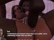 Preview 3 of The Motel Gameplay #29 BBC Bull Fills Her Ass And Womb With His Cum While Husband Watches