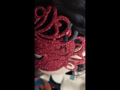 Amateur Blowjob with Cumshot on boobs - Titty and mouth Fucking - Slap on face Deeptroath