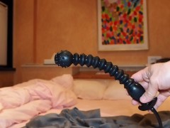 新しいアナルバルーンでS字結腸拡張して強制おもらし - Screenshot 1 of 16 - アナル