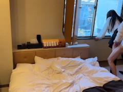 おもちゃと手マンでびちゃびちゃになった彼女とマジックミラーで大興奮立ちバック 日本人 バック 清楚系 地雷系 むちむち マジックミラー ぶっかけ  素人 カップル 下ピ 大学生 - Screenshot 14 of 16 - 中 出し