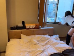 おもちゃと手マンでびちゃびちゃになった彼女とマジックミラーで大興奮立ちバック 日本人 バック 清楚系 地雷系 むちむち マジックミラー ぶっかけ  素人 カップル 下ピ 大学生 - Screenshot 15 of 16 - Esunoa