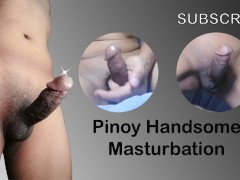 Pinoy Handsome Guy Masturbating While Watching Porn Movies. Everyone's Go Out Im Alone