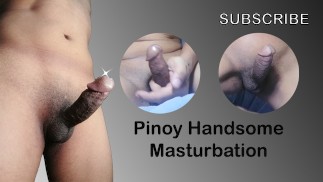 Pinoy Bonitão Guy Se Masturbando Enquanto Assiste Filmes Pornôs. Todos saem sozinhos